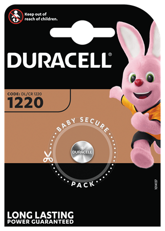 Duracell 1220 Litium knappcell 10x1-p